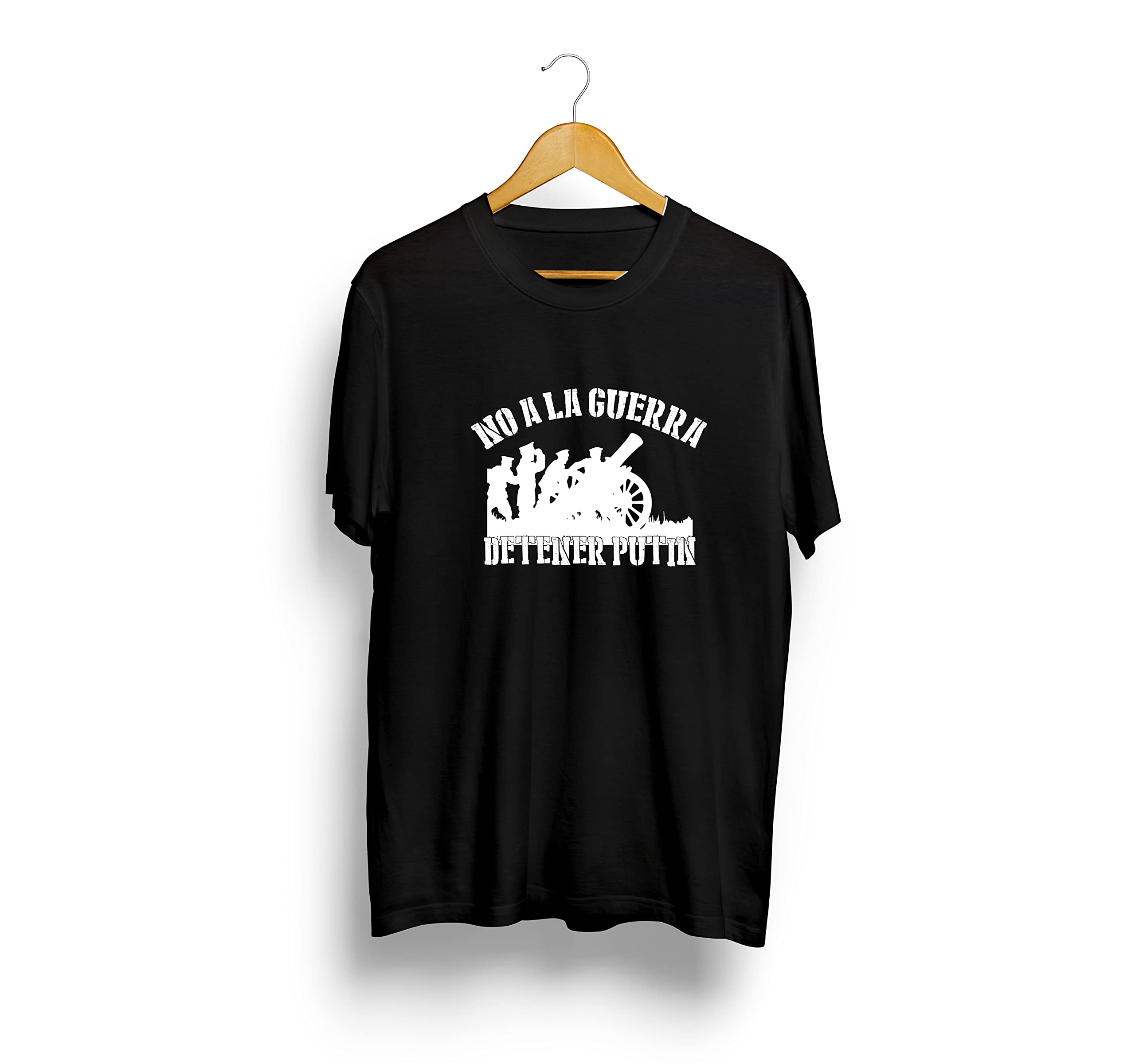 Radyan DTG Printed No War Graphic T-Shirts for Men & Women - Casual Streetwear & Peace Protest Apparel