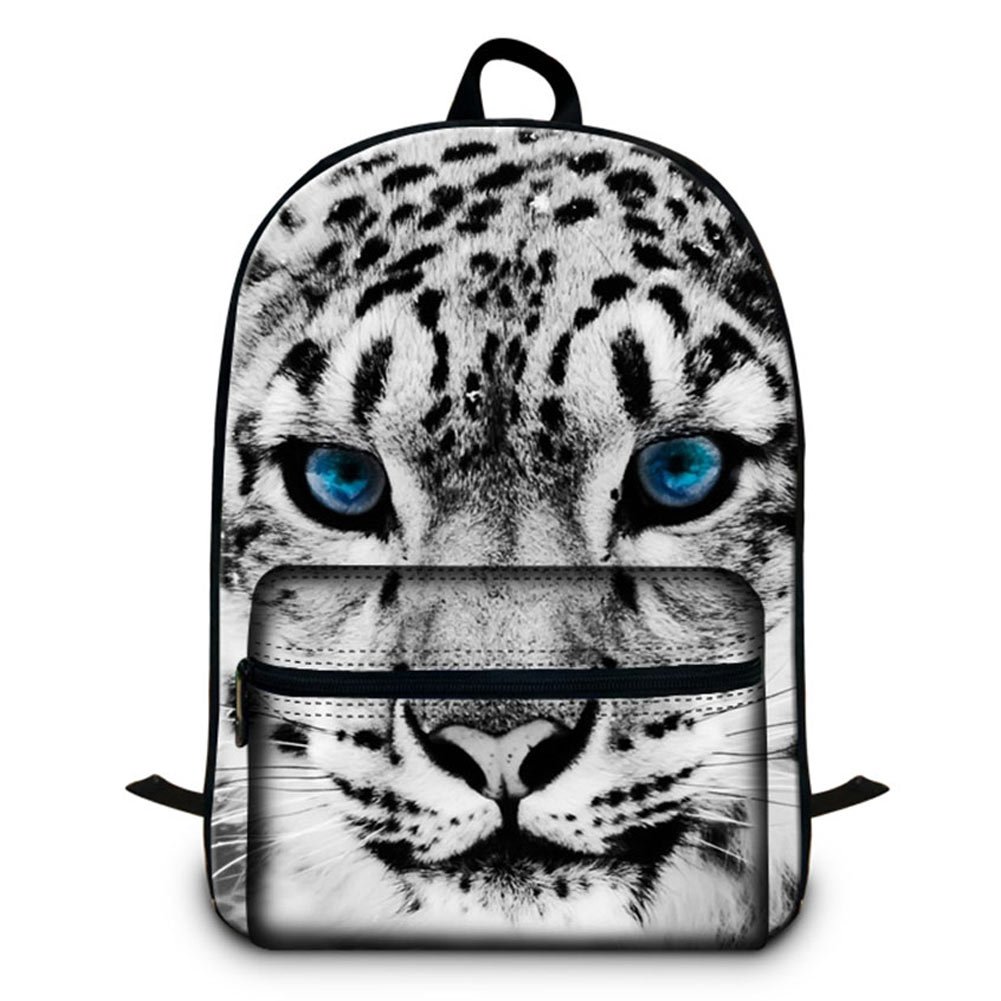 Stylish Animal Print School Backpack for Teen Boys & Men - Durable Laptop Backpack for College, Work & Travel - Perfect for School, Office & Everyday Use