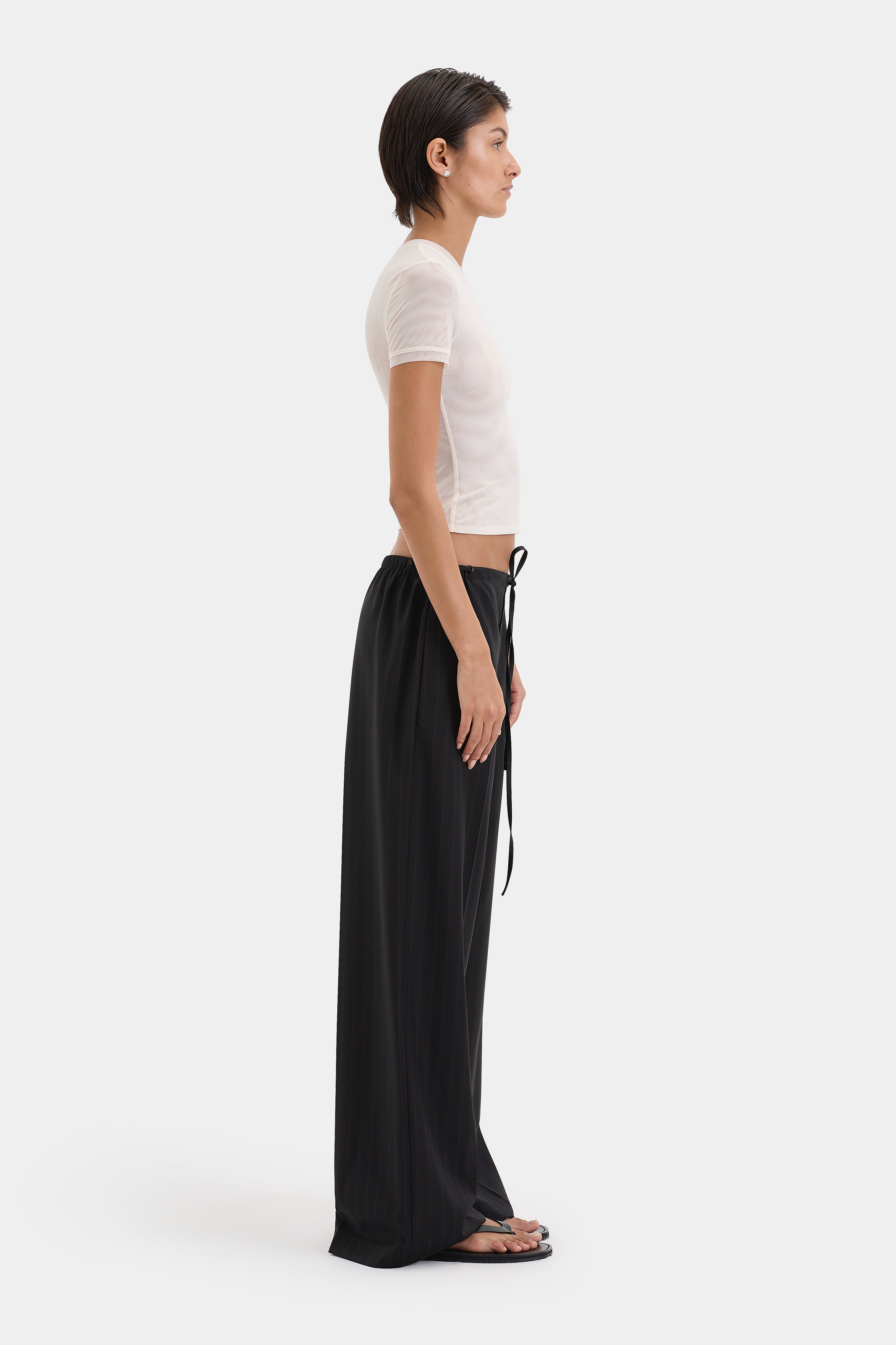 Sorrentino Women's Casual Drawstring Pants - Comfortable Elastic Waist Lounge Pants for Yoga, Home, Travel & Relaxation