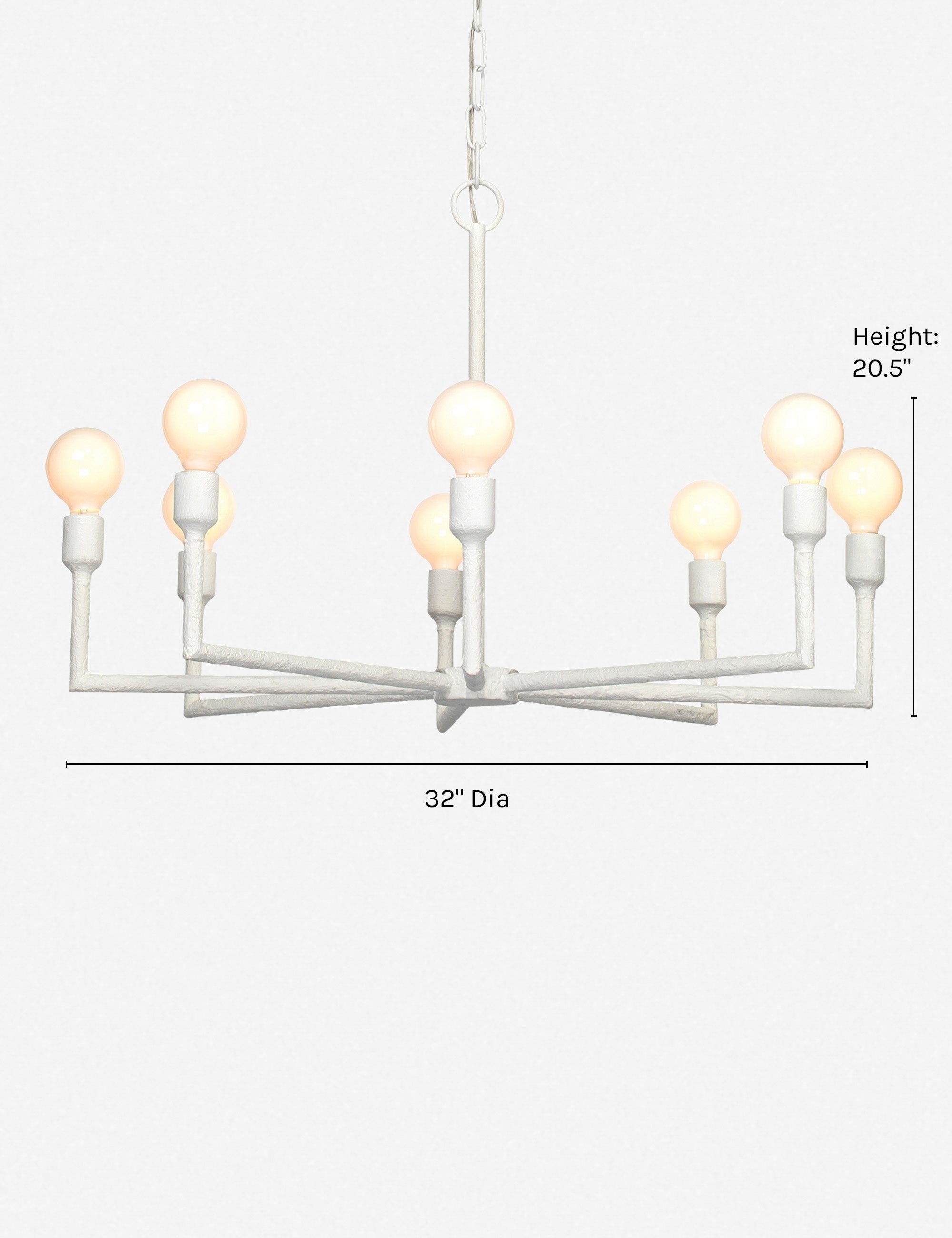 Elegant Callyn Chandelier - Modern Crystal Ceiling Light Fixture for Dining Room, Living Room & Bedroom | Perfect for Home Decor, Wedding & Special Events