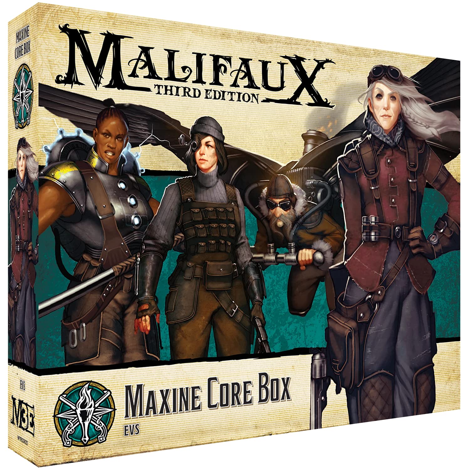 Malifaux Third Edition Maxine Core Box - Miniature Tabletop Game Set for Wargaming & Collectors - Perfect for Strategy Battles & Role-Playing Scenarios
