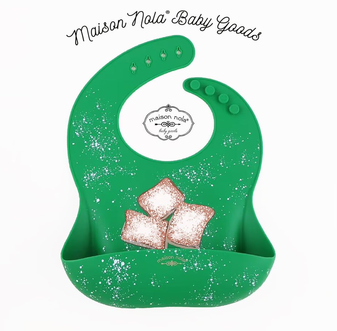 Soft Silicone Baby Bibs - Waterproof & Adjustable for Messy Meals - Perfect for Feeding, Weaning & Toddler Mealtime - BPA-Free & Easy to Clean