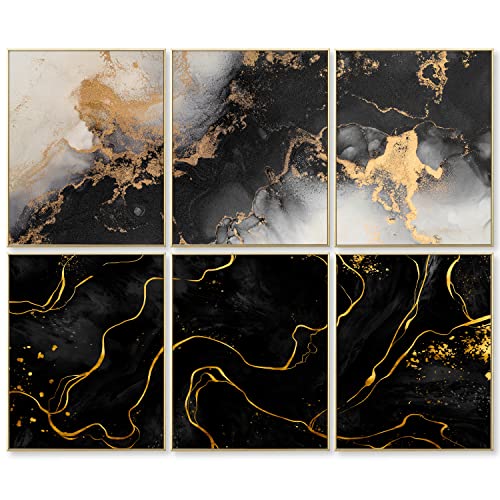 Black and gold