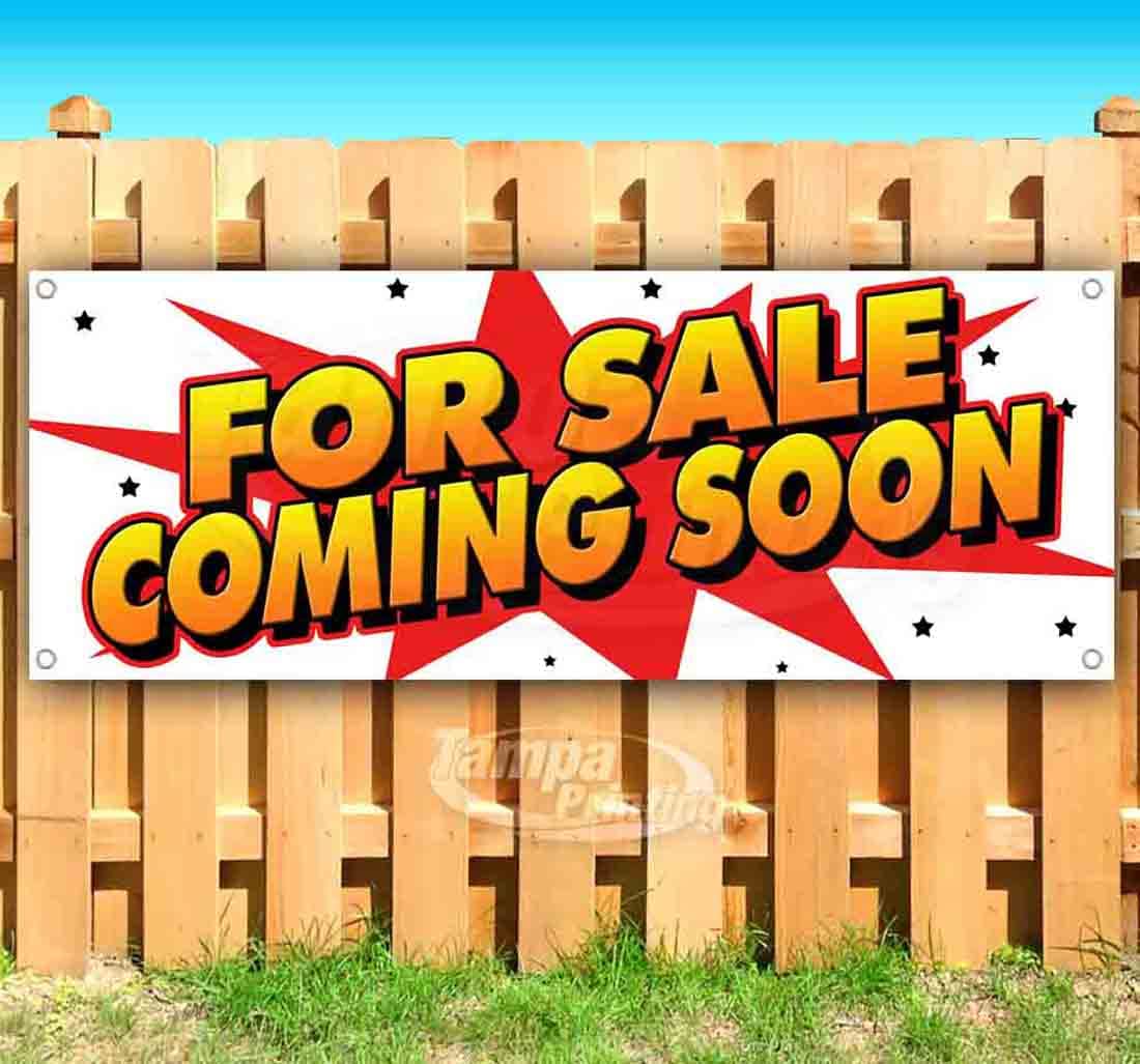 13 oz Heavy-Duty Vinyl Purchase Banner with Metal Grommets - Single-Sided, Durable Non-Fabric Sign for Retail Stores, Events & Trade Shows