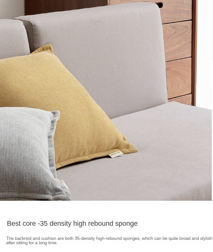 Solid Oak Wood Sofa Bed - Foldable & Convertible for Living Room, Guest Room, or Small Spaces - Multi-Functional Furniture for Comfort & Style