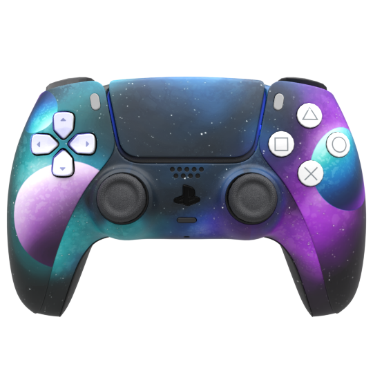 Custom PS5 Controller - Celestial 75 Edition | Wireless Gaming Pad with Ergonomic Design & RGB Lighting | Perfect for Competitive Gaming & Console Enthusiasts