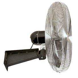Airmaster Fan 37144 24 Inch Wall Mount Fan 1/3 HP 5588 CFM - High Velocity Industrial Fan for Warehouses, Garages, and Workshops