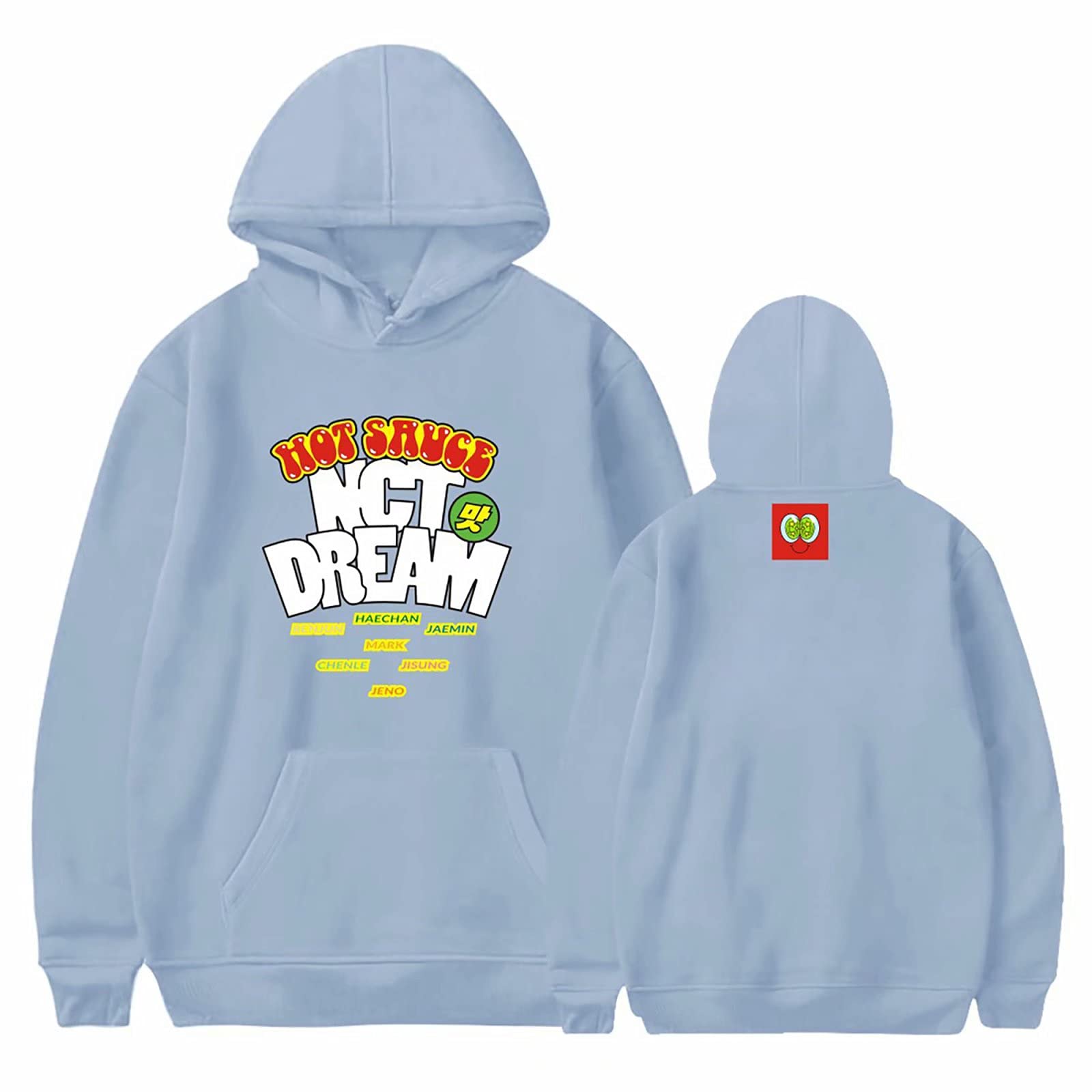 NCT Dream Hot Sauce Album Hoodie - Kpop Merch Sweater with Jisung Jaemin Jeno Print | Perfect for Concerts, Fan Meetings & Kpop Fashion