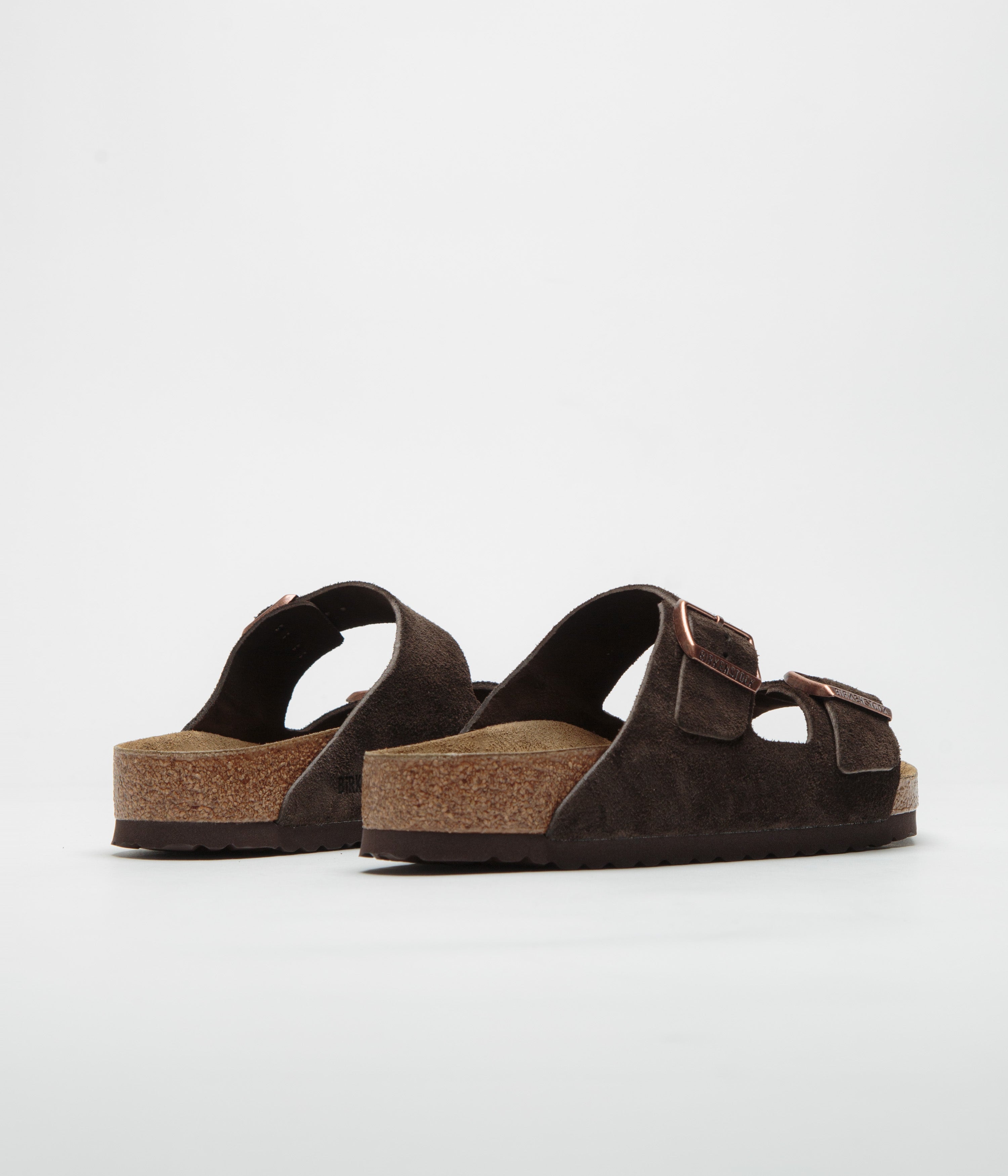 Birkenstock Arizona Narrow Sandals for Women & Men - Soft Footbed Comfort Sandals in Mocca Brown | Perfect for Walking, Travel & Casual Outfits