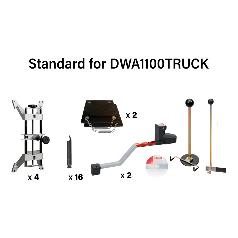 Cemb DWA1100TRUCK Truck Wheel Alignment System - Professional Heavy Duty Vehicle Wheel Alignment Tool for Accurate Adjustments | Perfect for Auto Repair Shops, Fleet Maintenance & Truck Service Centers