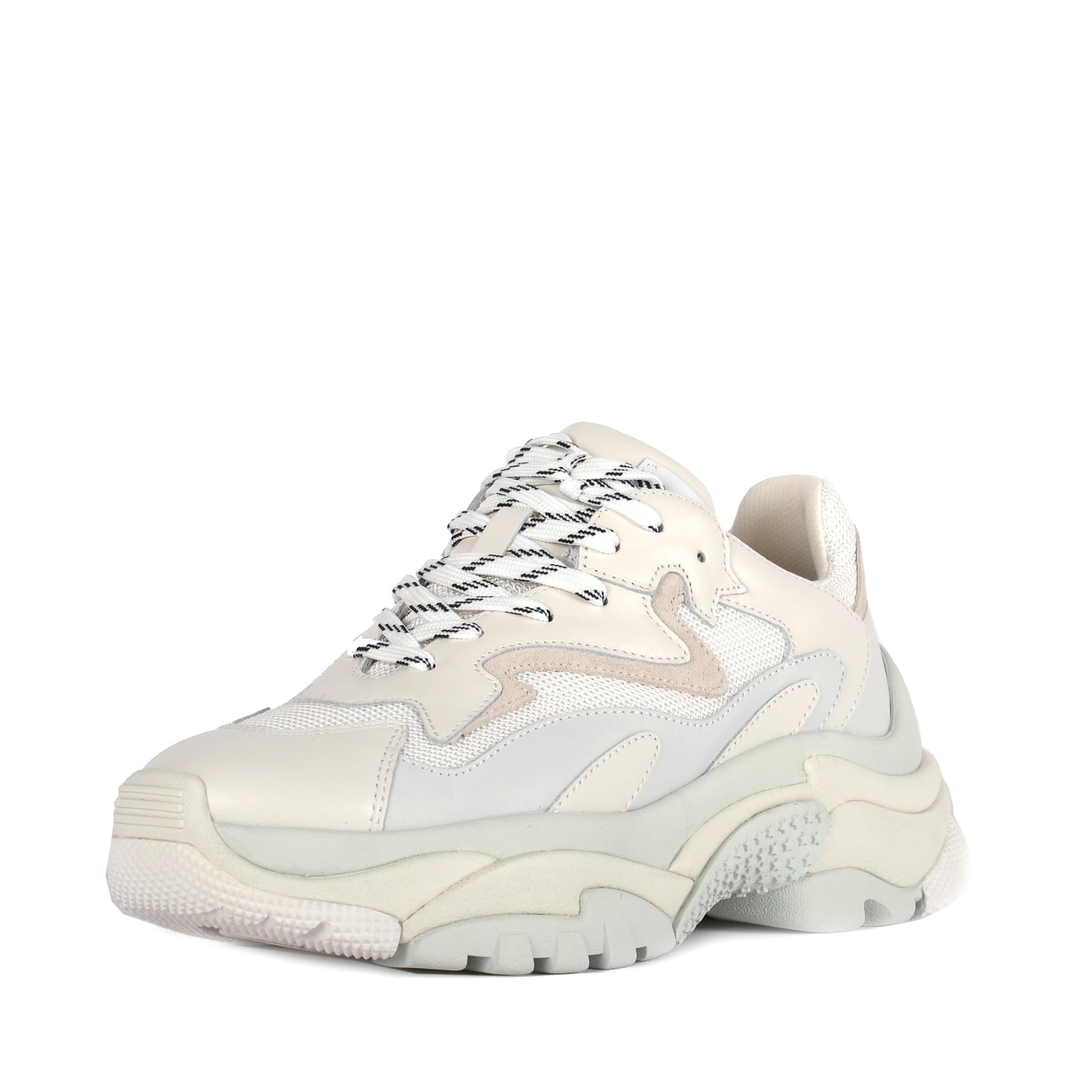 ASH Women's Addict Leather Mesh Trainers - Lightweight Running Shoes for Gym, Workout & Casual Wear