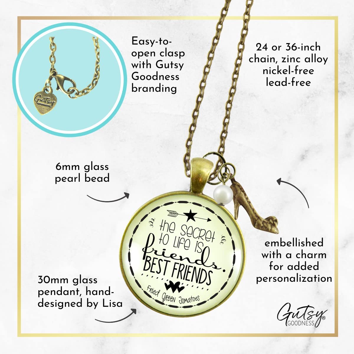Best Friend Necklace Set - Boho Chic 36