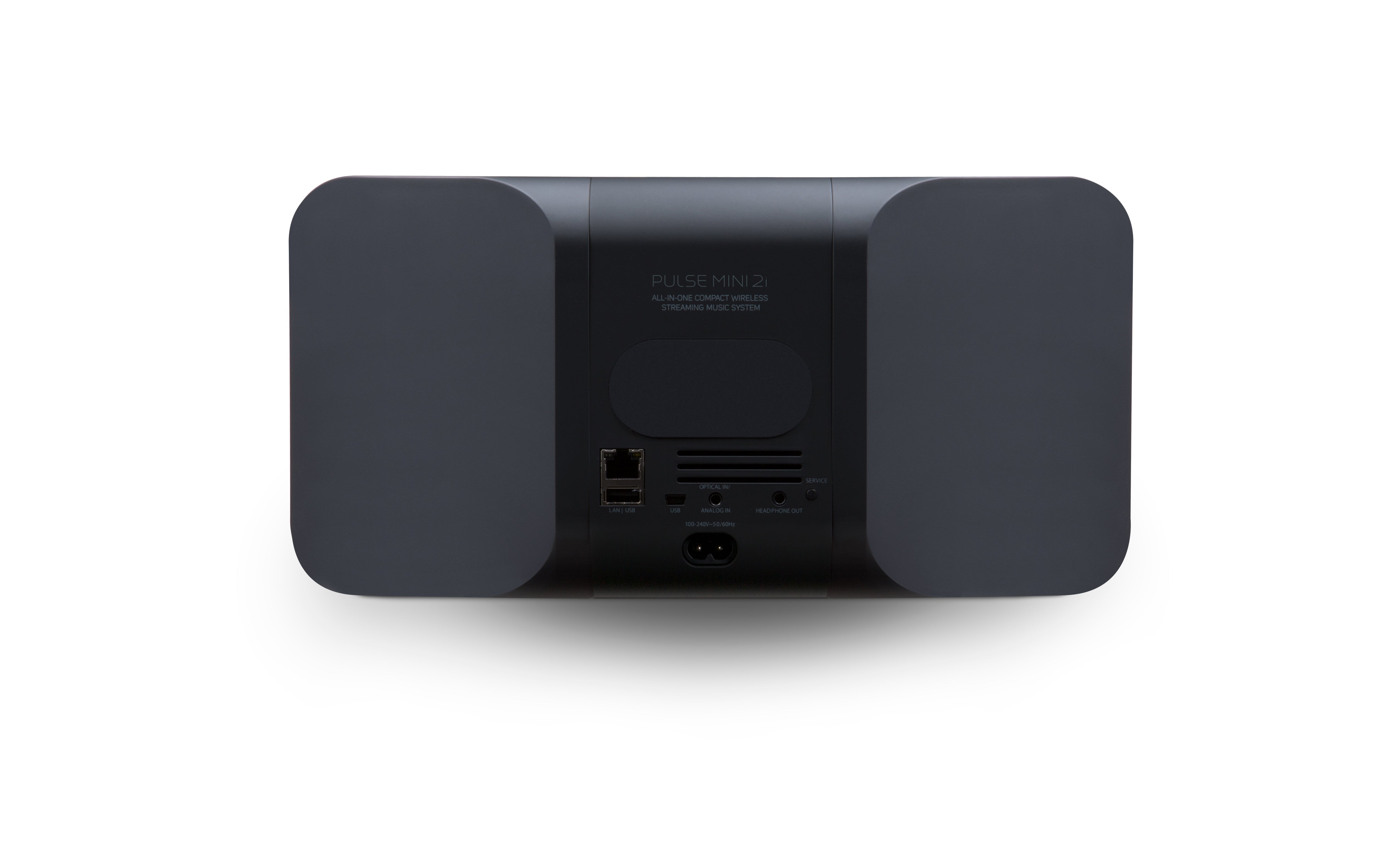 Bluesound PULSE MINI 2i Wireless Smart Speaker - Multi-Room Audio, Hi-Res Streaming, Bluetooth & WiFi - Premium Black - Perfect for Home Theater, Office & Outdoor Entertainment