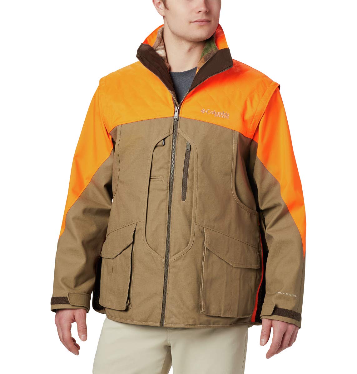 Columbia Men's Ptarmigan Interchange Parka Jacket - Waterproof Winter Coat for Hiking, Skiing & Outdoor Activities