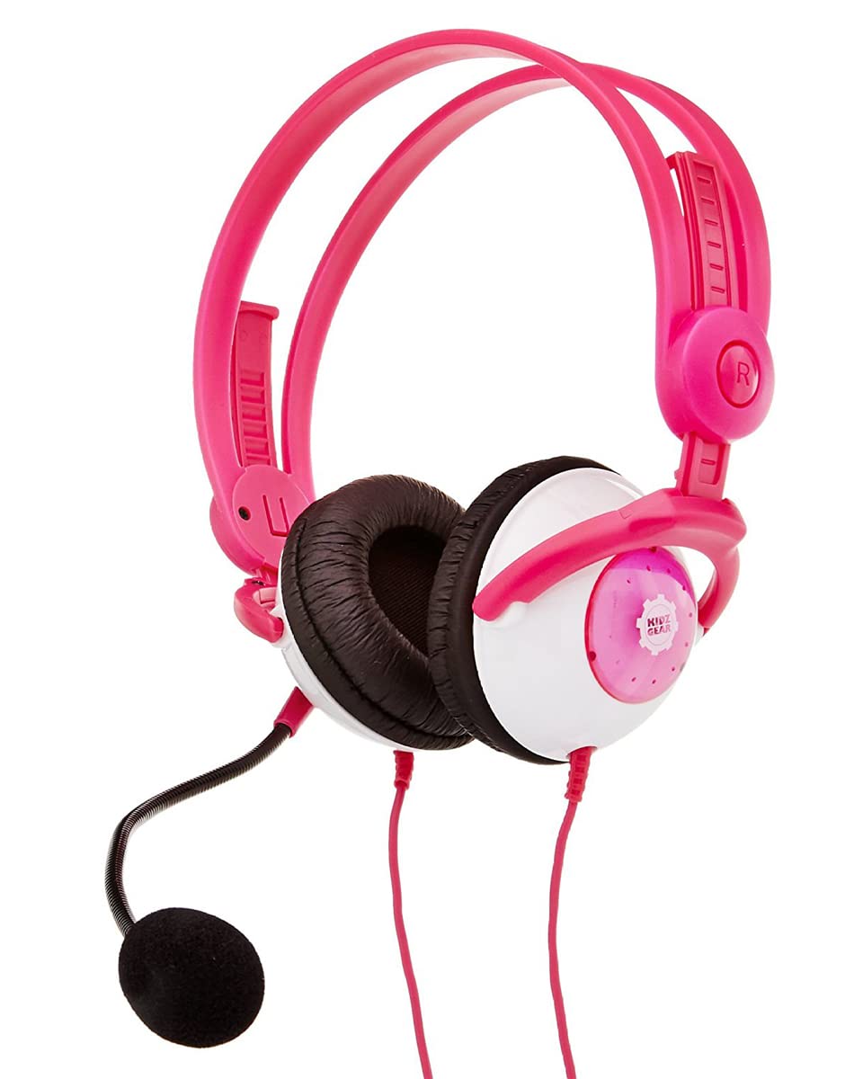 Premium Gaming Headset with Noise-Canceling Boom Mic - Pink | Comfortable Over-Ear Headphones for PC, PS5, Xbox & Streaming | Perfect for Gamers, Streamers & Remote Work