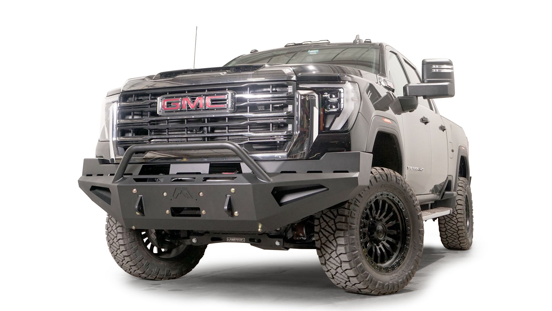 24+ GMC 2500/3500 Heavy Duty Red Steel Front Bumper - Off-Road Protection & Truck Enhancement for Pickup Trucks