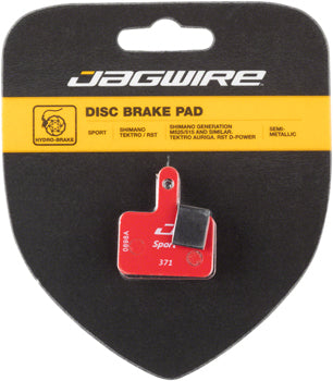 Jagwire Sport Semi-Metallic Disc Brake Pads - Compatible with Shimano Acera M3050, Alivio M4050, Deore M515/M515 LA/M525/T615 - High-Performance Braking for Mountain Bikes, Road Bikes & Commuters
