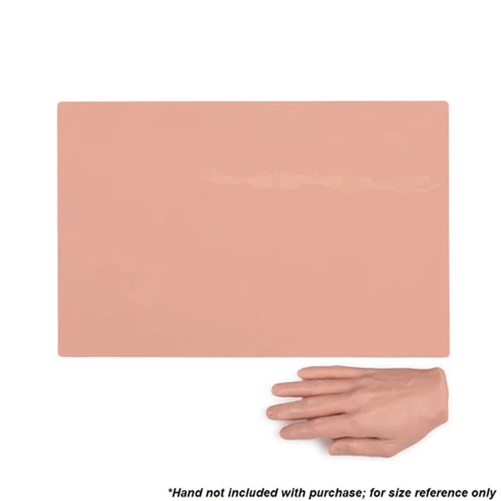 11x17 Inch Tattooable Synthetic Canvas - 3mm Fitzpatrick Skin Tone 2 for Realistic Tattoo Practice | A Pound of Flesh Tattoo Training Skin | Perfect for Beginners & Professional Tattoo Artists