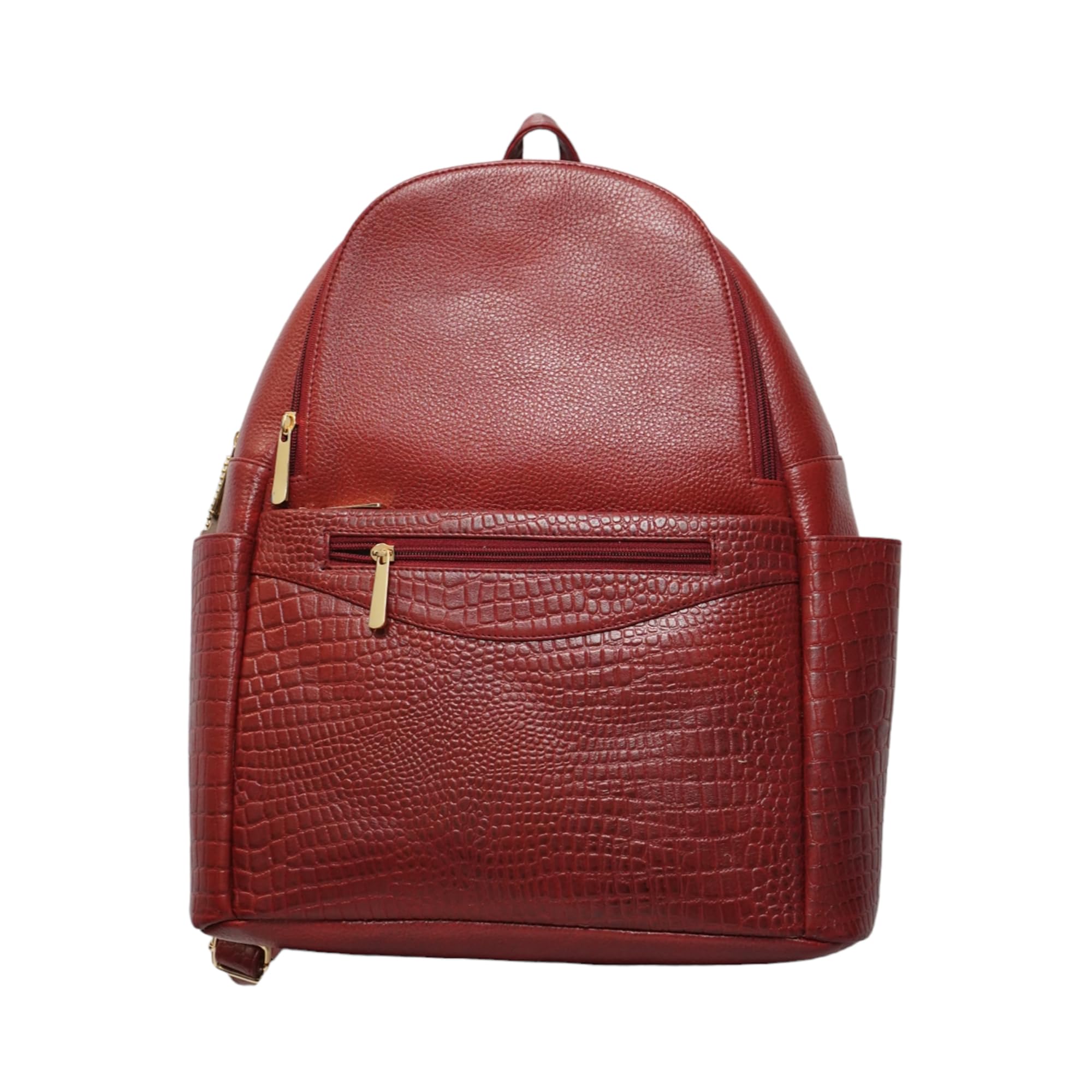 RICHSIGN 14 Inch Leather Laptop Backpack for Women - Stylish Office Work Bag, Travel & Business Commuter Backpack - Premium Genuine Leather Computer Bag for Professionals