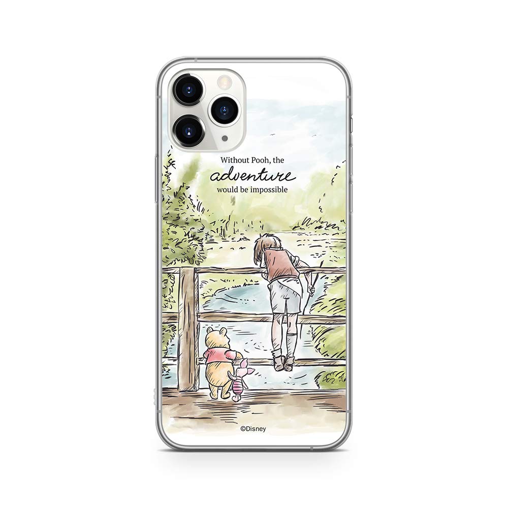 Original Disney Winnie The Pooh & Friends iPhone 11 Pro Max Phone Case - Cute Cartoon Character Protective Cover for Everyday Use, Travel & Gift Giving