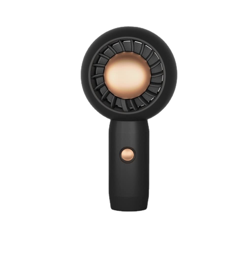 Mini USB Handheld Fan - Portable, Quiet, Rechargeable Personal Cooling Fan with Aromatherapy Function - Perfect for Office, Travel, Outdoor & Home Use (Black)