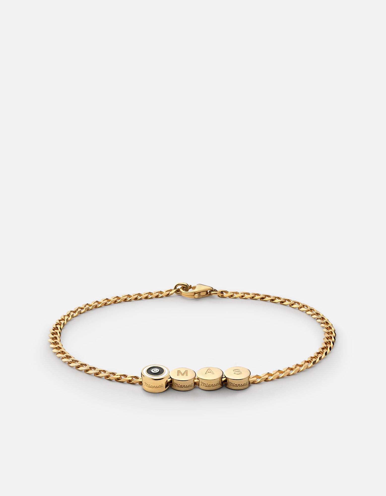 Opus Sapphire Gold Vermeil & Black Chain Bracelet for Women - Elegant Jewelry Gift for Birthday, Anniversary & Special Occasions