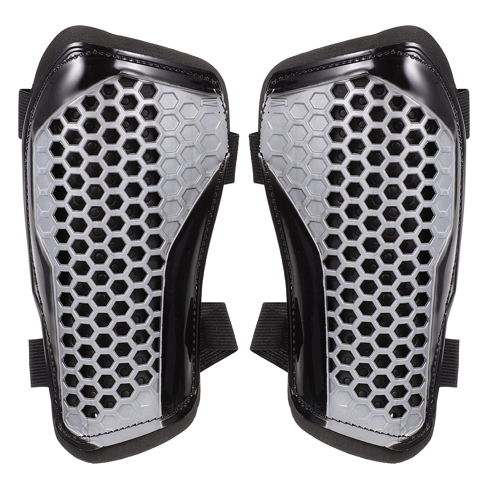 BESPORTBLE Football Shin Guards - 1 Pair Breathable Soccer Shin Pads for Men & Women - Lightweight Calf Protector for Soccer, Football, Rugby - Perfect for Training, Matches & Youth Leagues