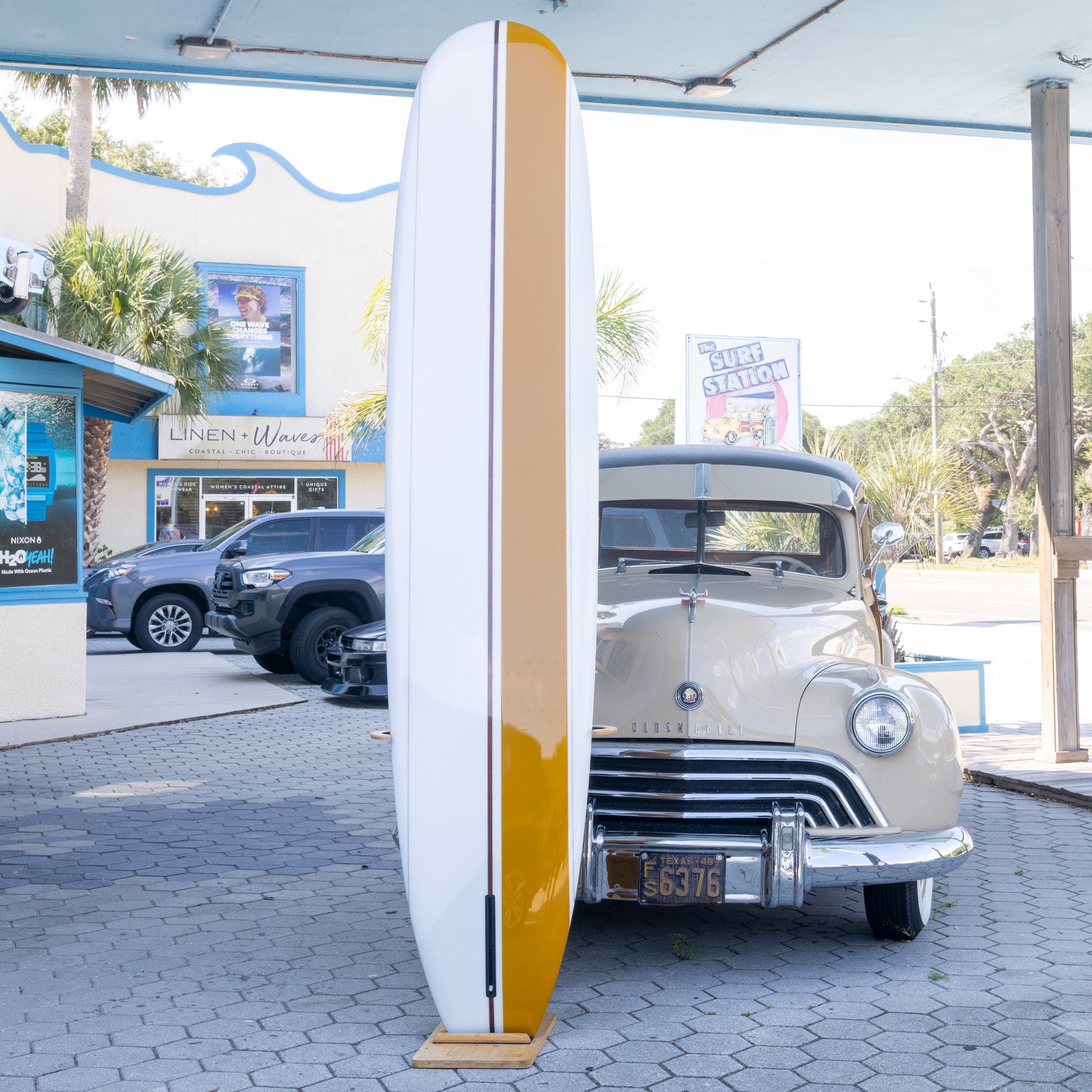 Bing Continental 9'8 Longboard Surfboard for Beginners & Professionals - Perfect for Wave Riding, Cruising & Summer Beach Fun