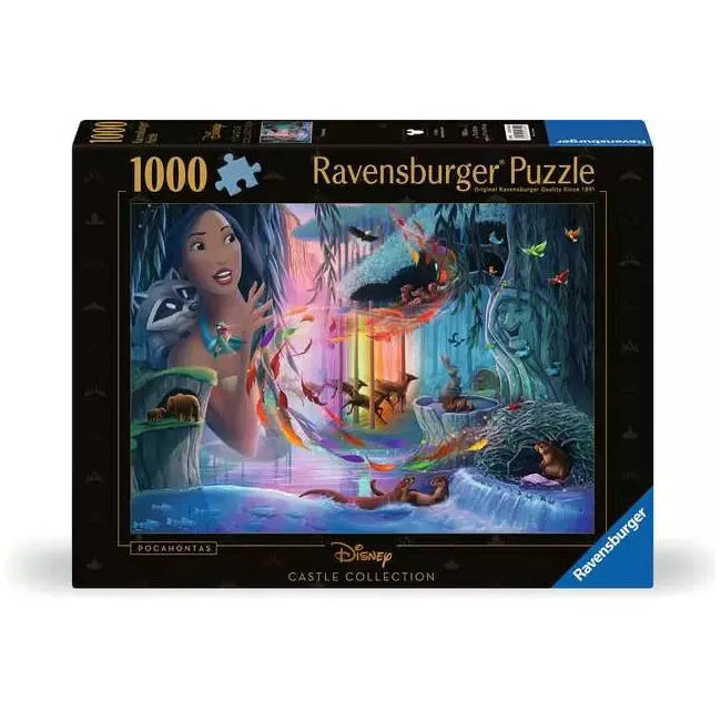 Disney Pocahontas PZ1000 Castle Building Set - Official Disney Princess Collection Toy for Kids Ages 6+ | Perfect for Birthday Gifts, Christmas Presents & Disney Fans Collection
