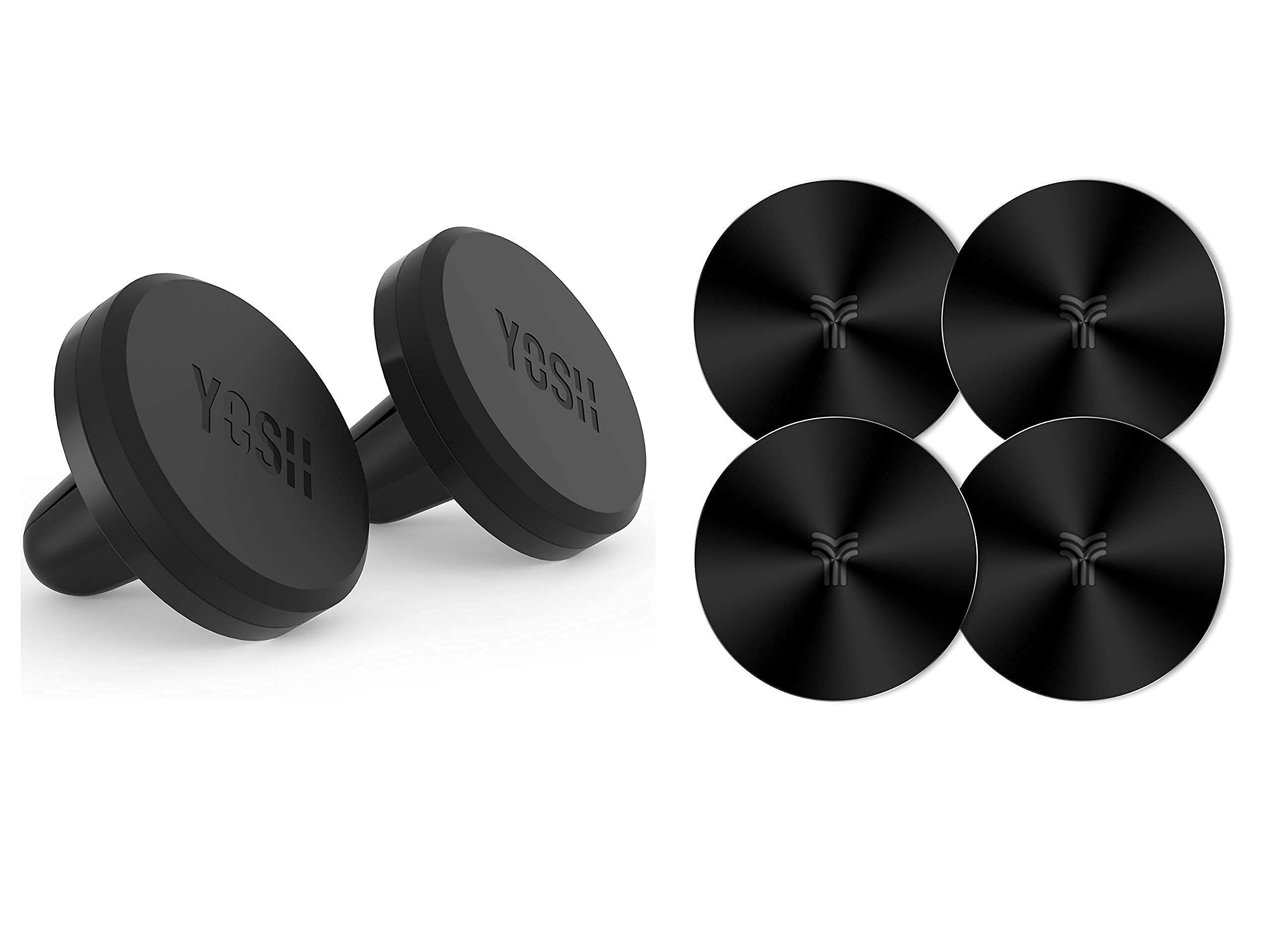 Magnetic Car Phone Mount for iPhone & Samsung - Secure Vent Holder for Driving