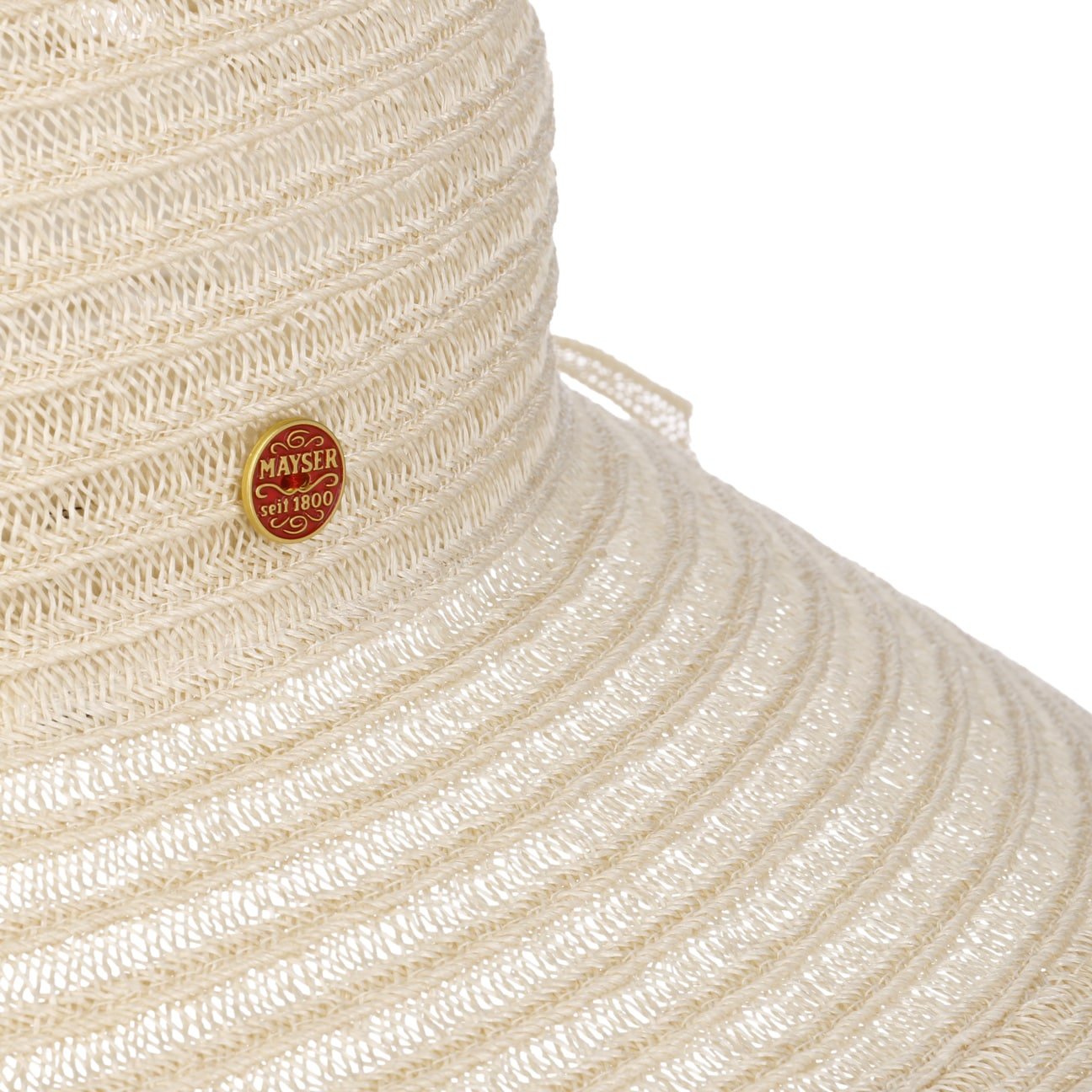Mayser Mandy Hemp Hat - Natural Sun Protection for Women & Men | Beach, Outdoor, Summer Fashion Accessory
