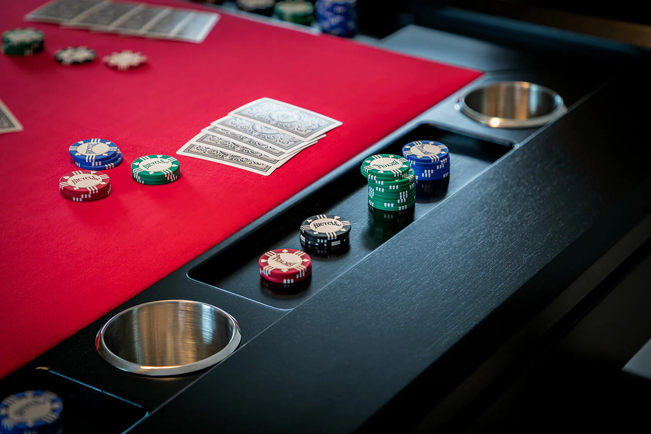 Premium Canada Billiard La Condo Poker Table - 84 Inch Dining & Game Table for Home, Casino Nights & Poker Parties | Multi-Functional for Dining, Card Games & Entertainment