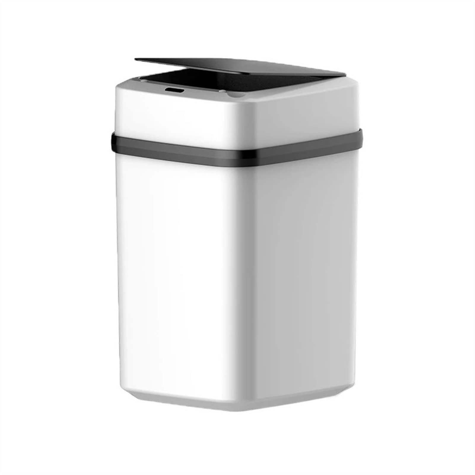 TOMYEUS 15L Smart Touch Trash Can with Lid - Automatic Sensor Garbage Bin for Kitchen, Bathroom, Bedroom & Living Room | Odor Control Waste Bin for Home, Office & Dorm Use