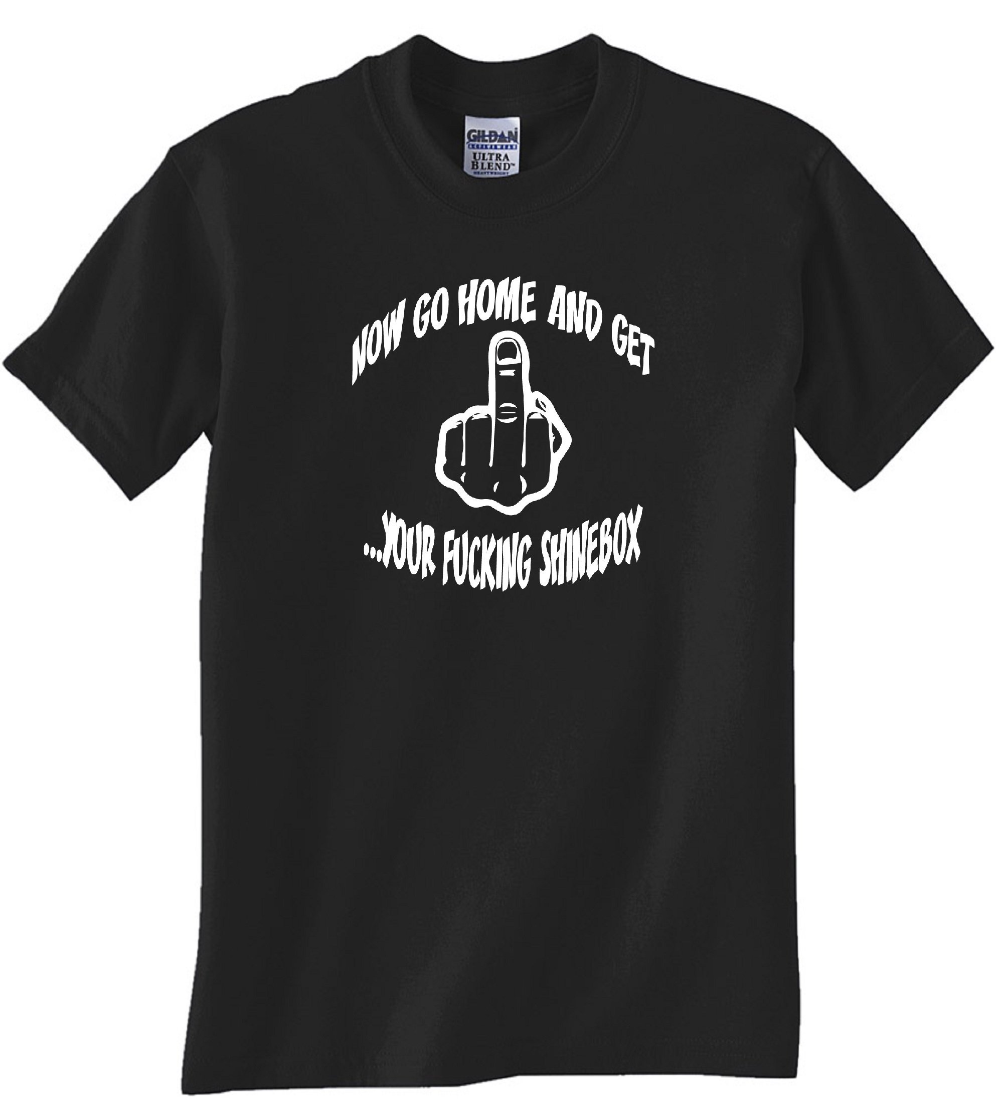 STUFF WITH ATTITUDE GET Your SHINEBOX - Premium Black Cotton T-Shirt for Men & Women | Casual Streetwear, Graphic Tee for Everyday Wear