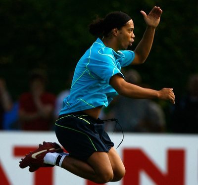 Ronaldinho Soccer Poster 24x36 - Perfect for Fans & Room Decor