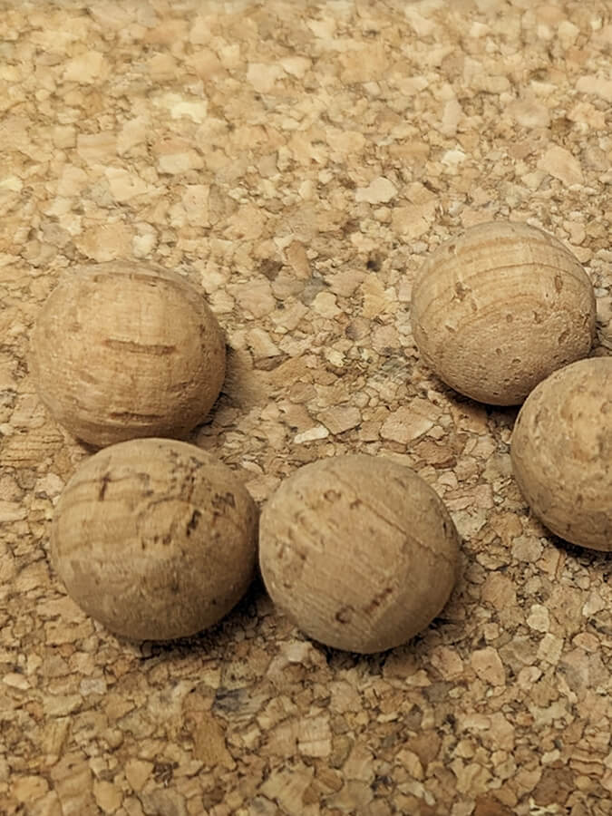 Premium Cork Massage Balls for Yoga & Therapy - Pack of 10 | Ideal for Deep Tissue Massage, Myofascial Release & Muscle Recovery After Workouts