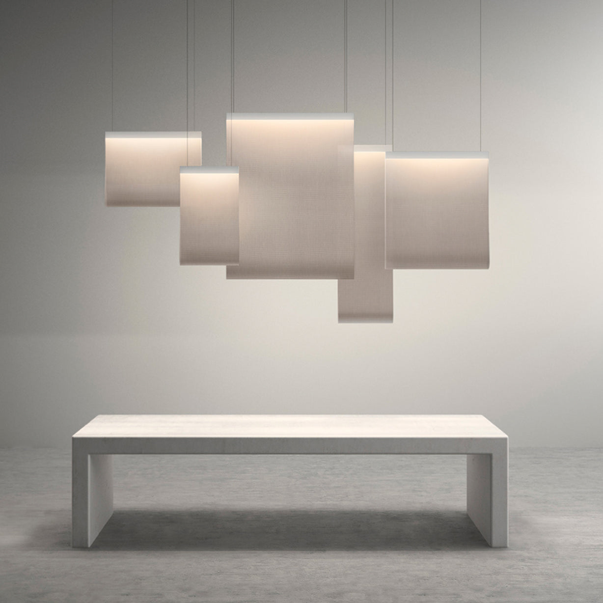 Modern Curtain Pendant Light Fixture - Elegant Hanging Chandelier for Living Room, Bedroom & Dining Room Decor - Perfect for Home, Cafe and Wedding Venue Lighting
