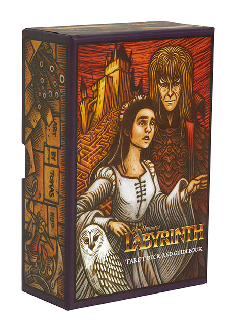 Labyrinth Tarot Deck with Guidebook - 78 Cards for Divination, Spiritual Growth & Self-Discovery - Perfect for Beginners & Advanced Readers