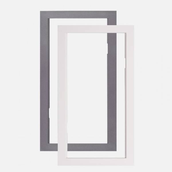 JA 193PL F M W Wireless PIR Motion Sensor with White Frame for Designline Mounting Box | Home Security, Office Automation, Smart Lighting Control
