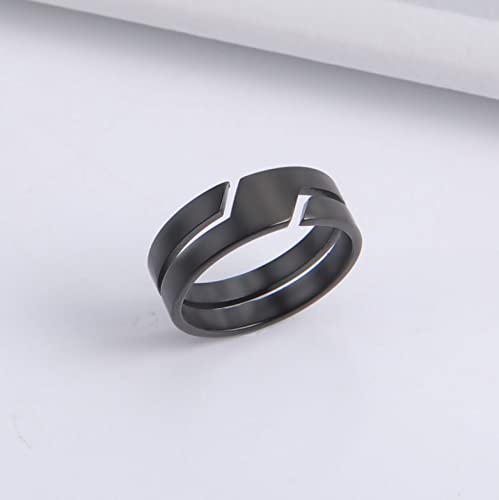 Stylish Stainless Steel Couple Rings for Men & Women - Matching Wedding Bands, Promise Rings & Romantic Gifts - Perfect for Anniversaries, Engagements & Everyday Wear