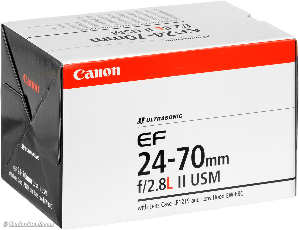 Canon EF 24-70mm f/2.8L II USM Professional Zoom Lens Bundle - Perfect for Wedding Photography, Portrait Shoots & Travel Videography
