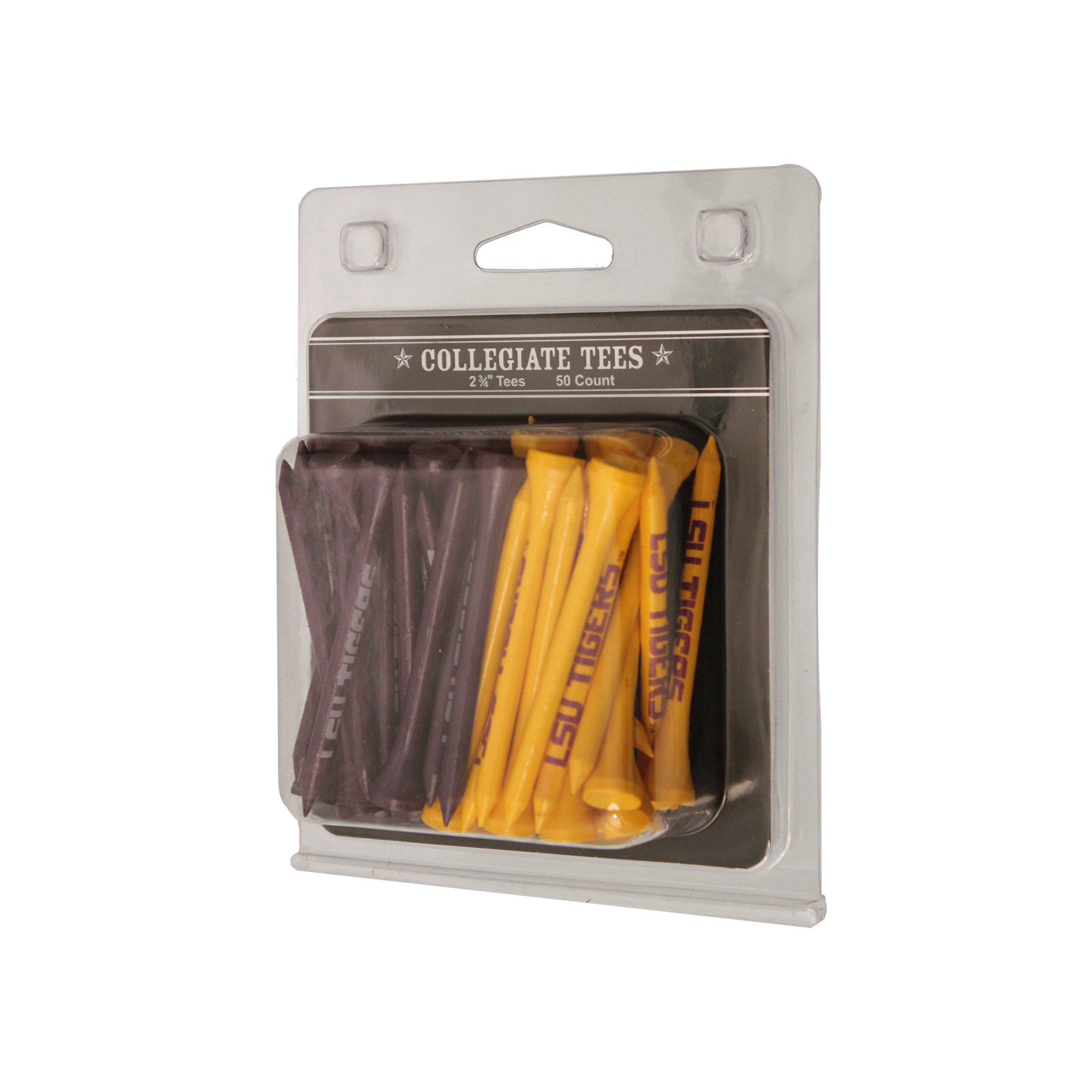 Team Golf NCAA Golf Tees - Pack of 50, Premium Wooden Tees for Driving Range & Course Play - Perfect for Practice & Tournaments