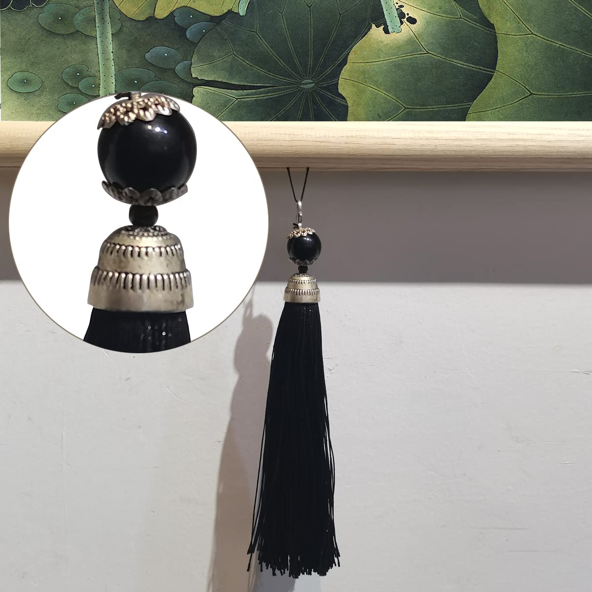 EAPEY Japanese Hanging Scrolls - Traditional Asian Wall Art Decor for Living Room, Bedroom & Office - Hand Painted Japanese Scrolls & Chinese Wall Hangings for Home Decoration