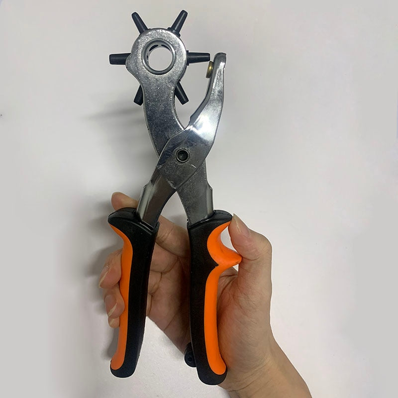 Premium Hole Puncher for Watch Bands & Belts - Heavy Duty Leather Punch Tool for Adjusting Watch Straps, Belts & Accessories - Perfect for DIY Watch Repair & Leather Crafting Projects