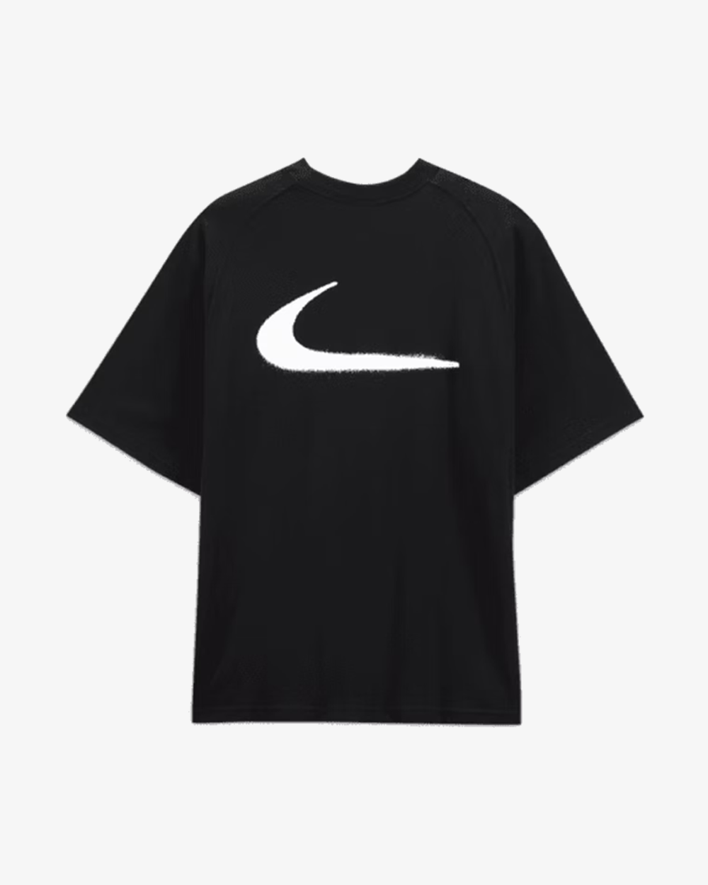 OFFWHITE X NIKE Spray Dot Graphic T-Shirt - Black Cotton Streetwear Tee for Men | Casual Wear & Urban Fashion