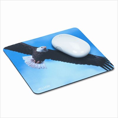 Bald Eagle Mouse Pad - Non-Slip Ergonomic Desk Mat for Computers & Gaming - Perfect for Office, Home, or Gaming Setup