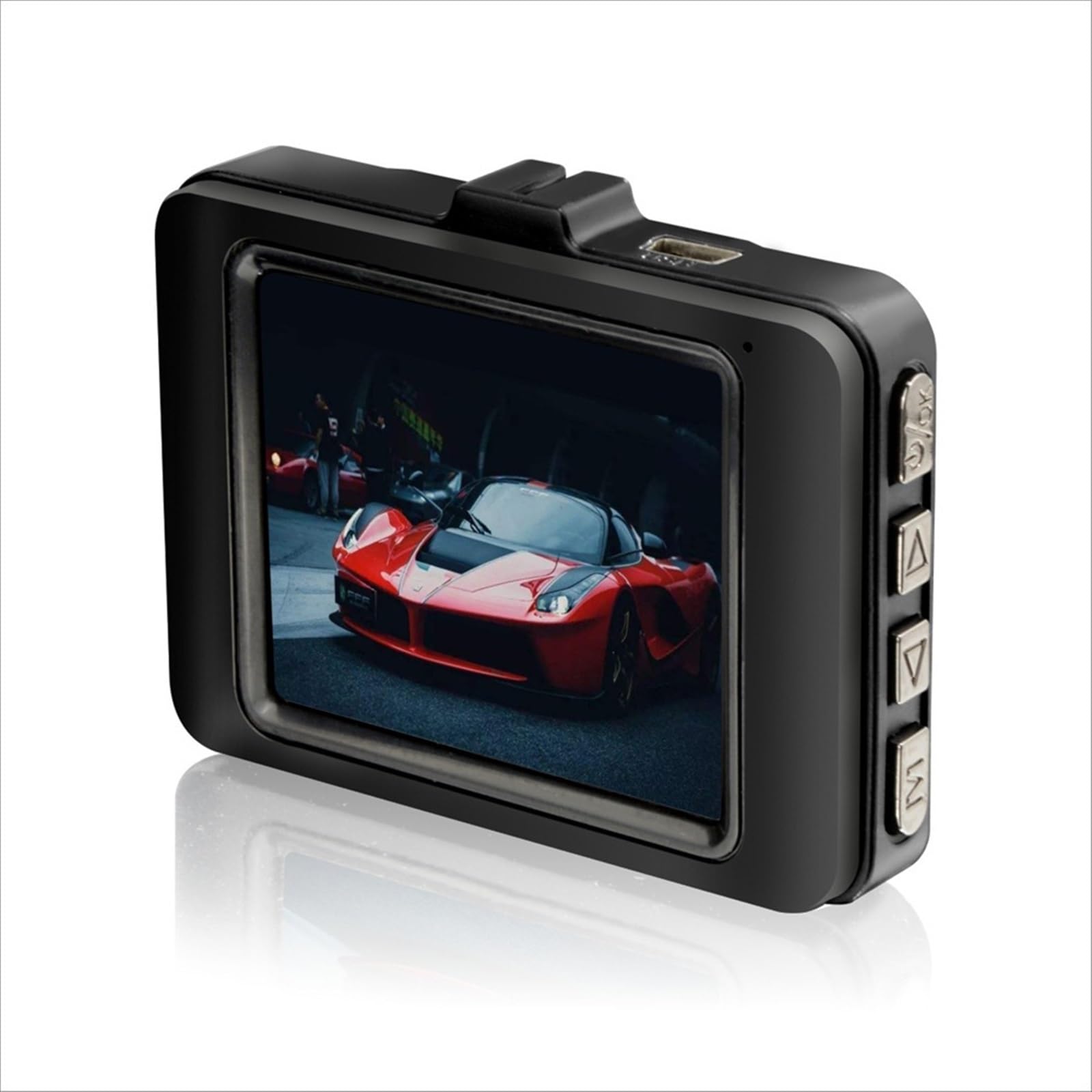 HD Video Camera Car Recorder with Night Vision - 1080P Dash Cam for Cars, Front and Rear View, G-Sensor, Loop Recording - Perfect for Road Trips, Uber Driving & Parking Surveillance