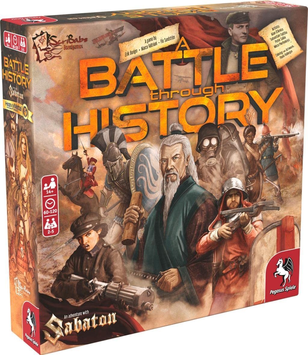 Pegasus Spiele Historical Strategy Board Game for 2-5 Players | Family & Adult Game Night | 60-120 Min Playtime | Ages 14+ | English Version | Perfect for History Lovers & Game Nights