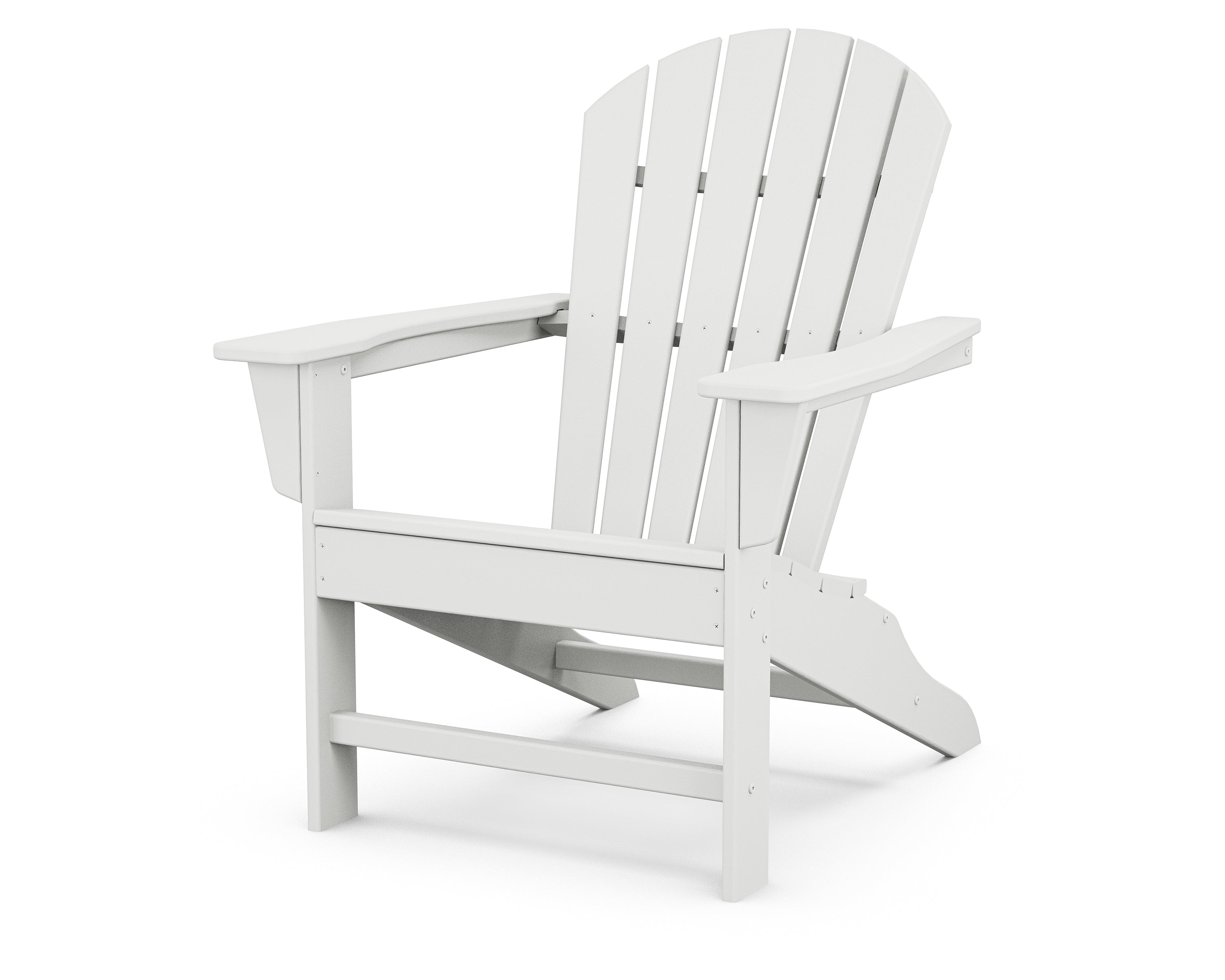 POLYWOOD South Beach Adirondack Chair - Durable Outdoor Furniture, All-Weather Resin, Comfortable Patio Seating for Poolside, Garden & Backyard Relaxation