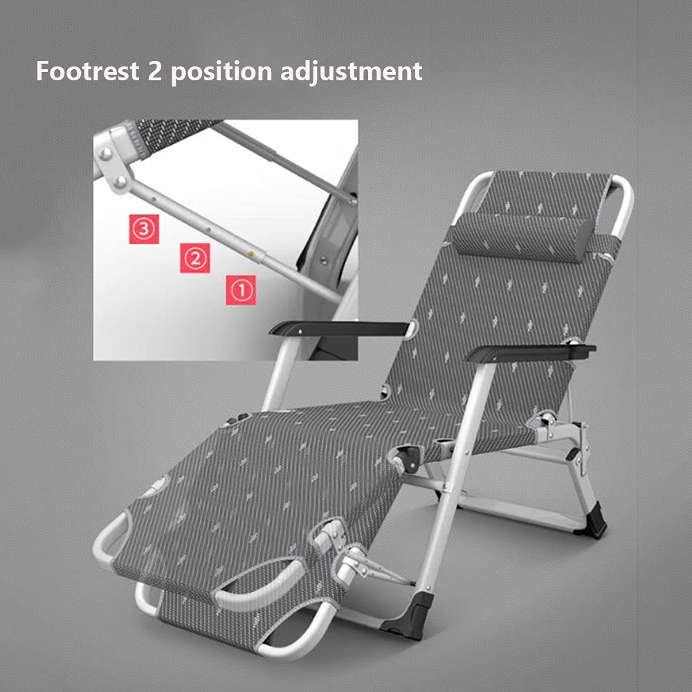 Zero Gravity Lounge Chair - Adjustable Reclining Patio Chair with Pillows for Backyard, Poolside & Beach | Foldable Outdoor Relaxation Chair with Mattress | Perfect for Sunbathing, Lounging & Outdoor Comfort (Orange)